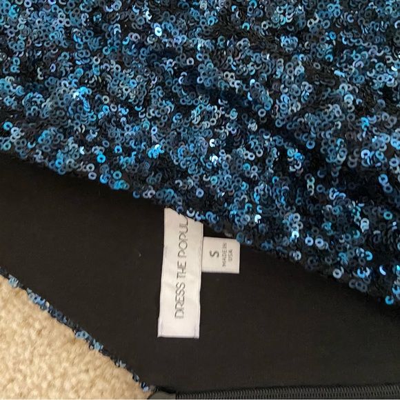 Eras tour swift sequin midnight dress - Picture 4 of 4